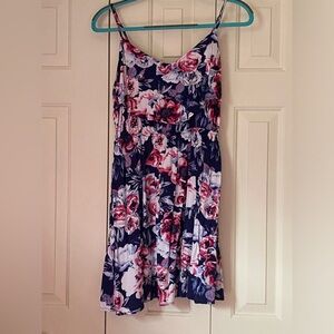 Size Medium Cotton On Spaghetti Strap Floral Sundress